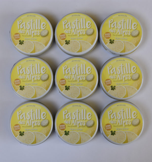 Pack "mono-Thym-Citron" 9 BOITES - 1 parfum - 8 achetées - 1 offerte