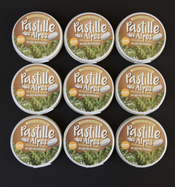 Pack "mono-Pin du Verdon" 9 BOITES - 1 parfum - 8 achetées - 1 offerte