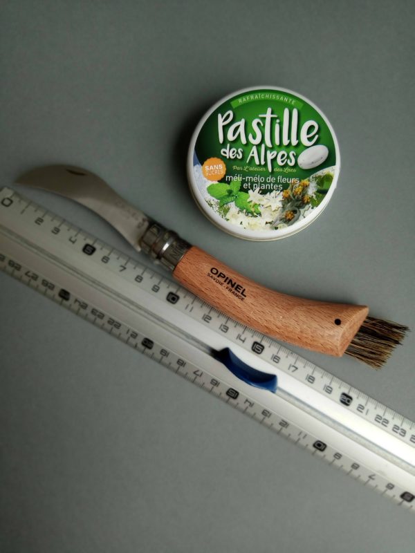 Opinel à Champignons ET 1 boites de Pastilles à choisir
