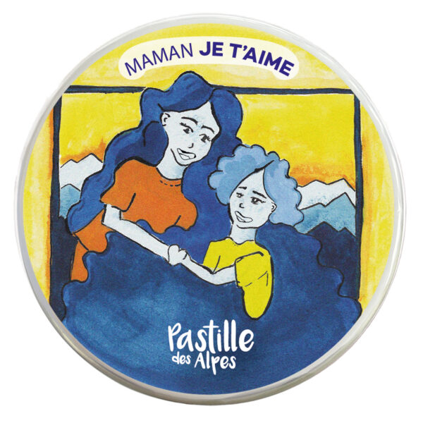 MAMAN JE T'AIME - Boite Métal Souvenir - Parfum à choisir