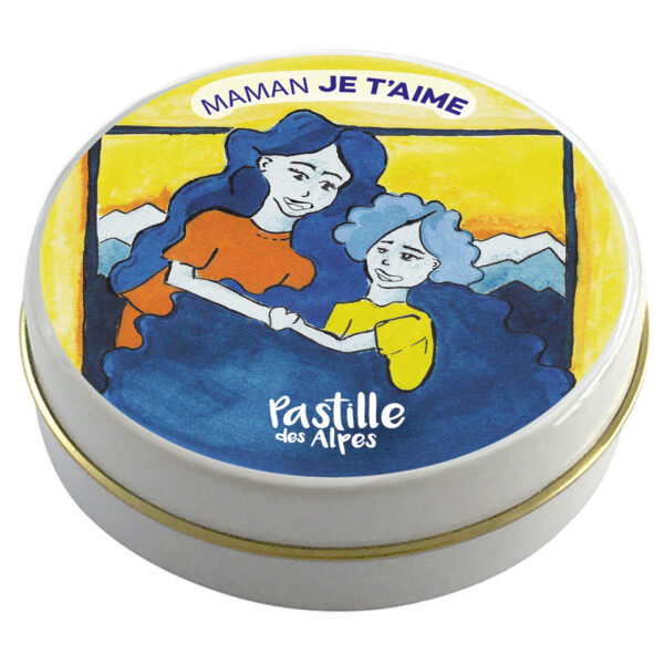 MAMAN JE T'AIME - Boite Métal Souvenir - Parfum à choisir