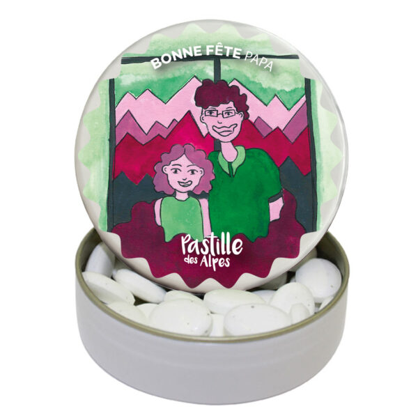 BONNE FÊTE PAPA - Boite Métal Souvenir - Parfum à choisir
