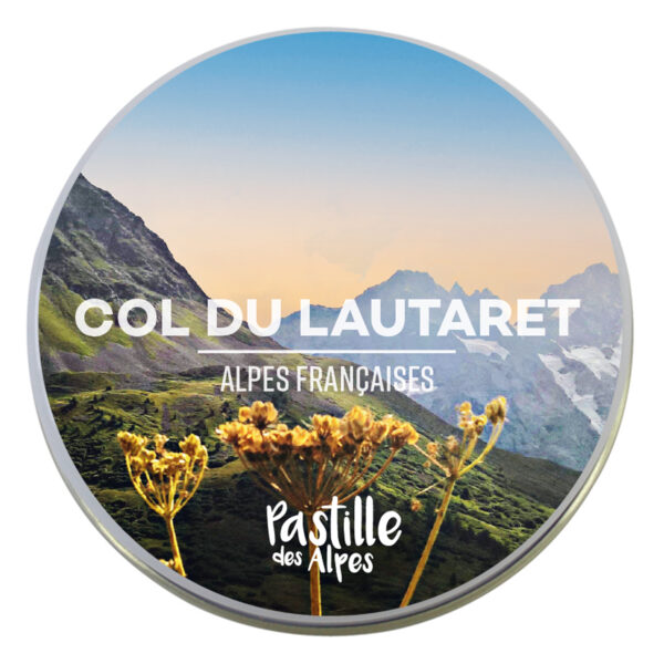 COL DU LAUTARET- Alpes Françaises - Boite Métal Souvenir - Parfum à choisir