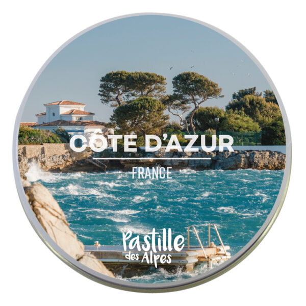 CÔTE D'AZUR - France - Boite Métal Souvenir - Parfum à choisir