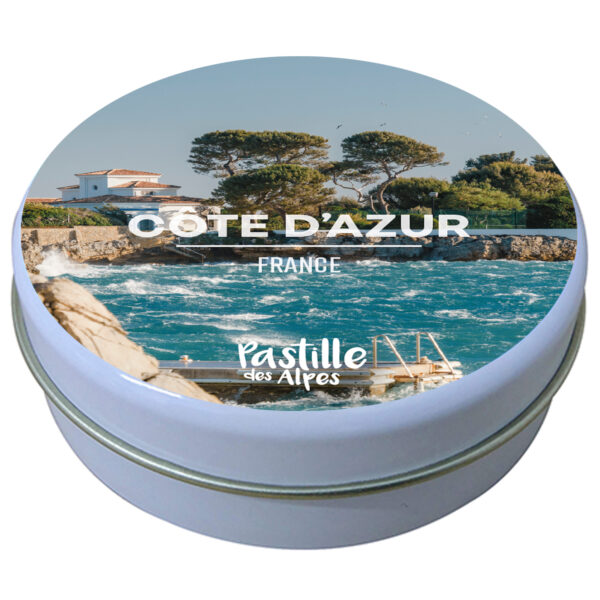 CÔTE D'AZUR - France - Boite Métal Souvenir - Parfum à choisir
