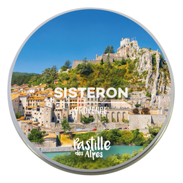 SISTERON - Provence - Boite Métal Souvenir - Parfum à choisir (Copie)