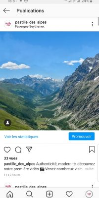 Instagram Pastille des Alpes